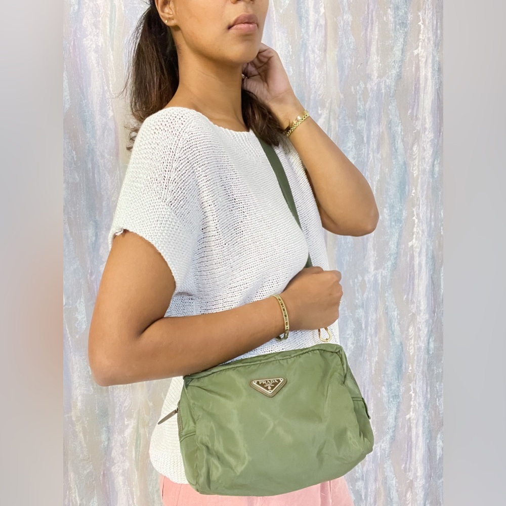 Prada Re Nylon Pouch Crossbody ✨ - Picture 3 of 15